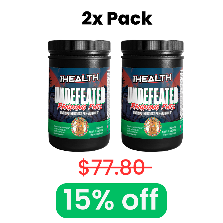 iHealth Undefeated Pre Workout Powder