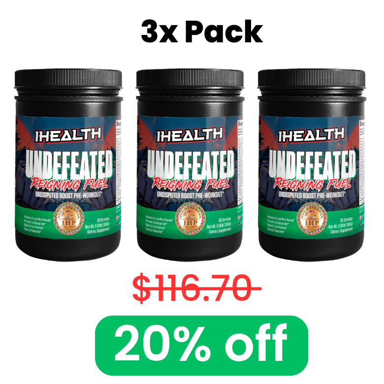 iHealth Undefeated Pre Workout Powder