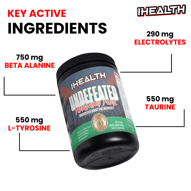 iHealth Undefeated Pre Workout Powder